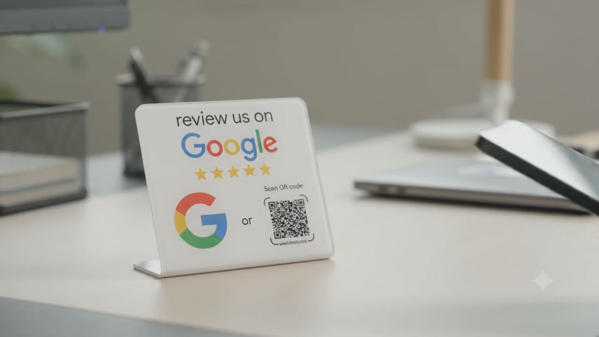 Instant Google Review Card – NFC Tap Card for Businesses