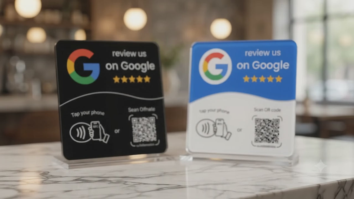 Instant Google Review Card – NFC Tap Card for Businesses